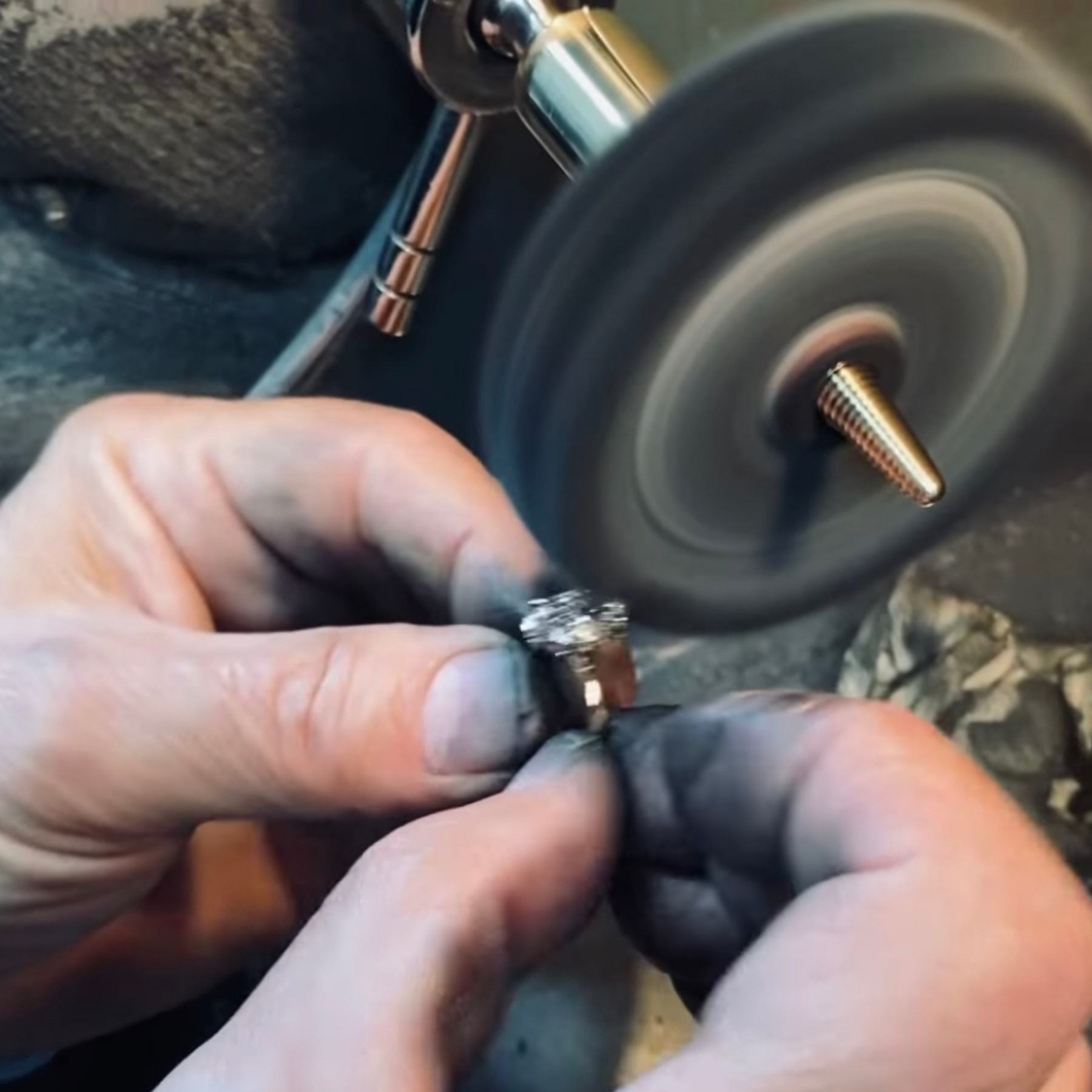 Craftsman Repairing Jewelry